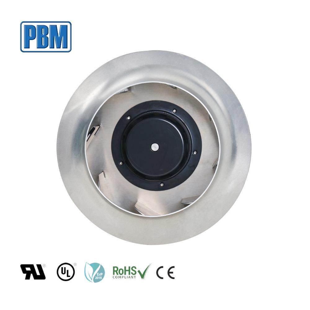 750W步入式冷藏室制冷风扇外转子风扇支架风机 轨道交通离心风机