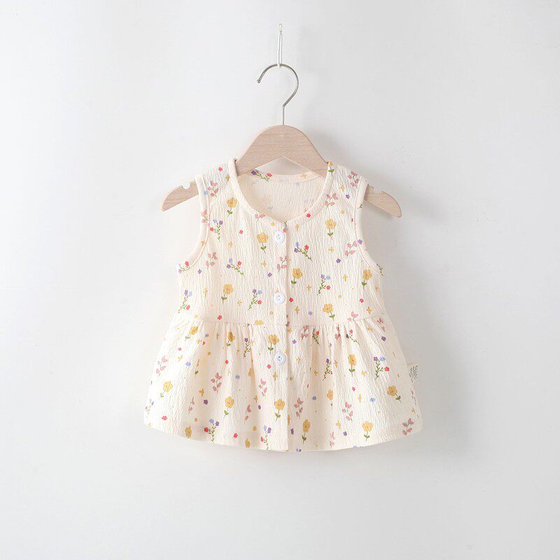 女童连衣裙夏装公主裙0-1-2-3岁婴儿衣服可爱童装女宝宝夏季裙子