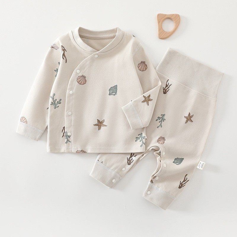 婴儿秋衣秋裤内衣套装幼儿春秋季无骨纯棉分体宝宝高腰免脱家居服,童装/婴儿装/亲子装,内衣套装,淘宝优惠券,粉丝福利购,淘宝优惠卷