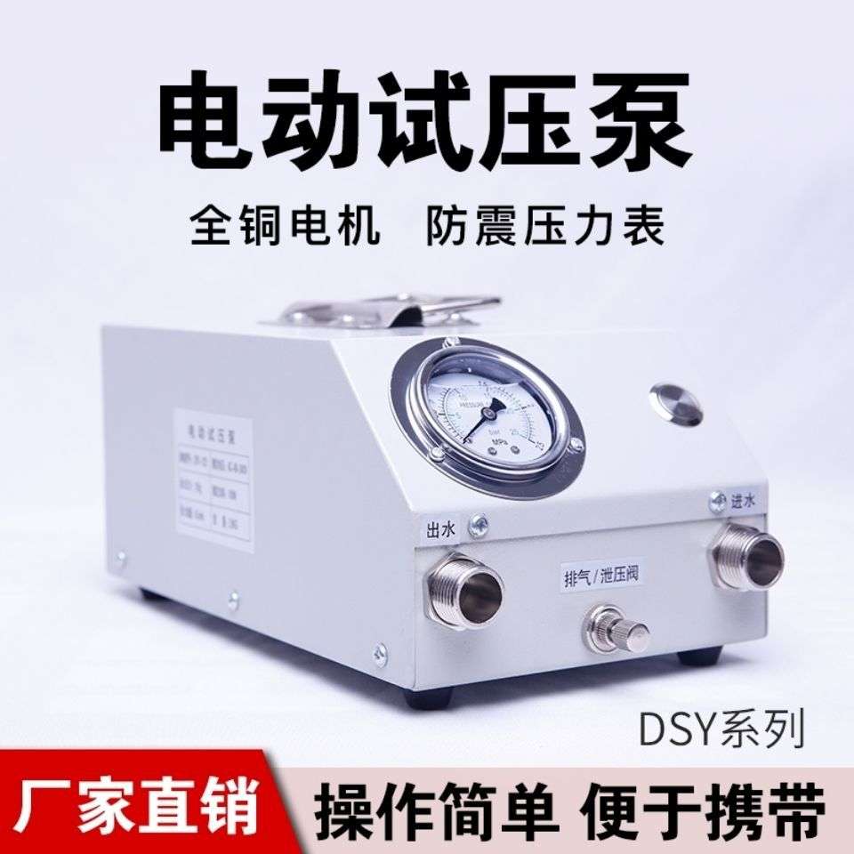 打压PPR压机动用漏水打压水管泵测机测地暖手电动试压泵手提式泵