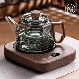 煮茶过滤泡茶壶器茶具 玻璃小型煮茶壶加厚耐高温家用小电陶炉套装