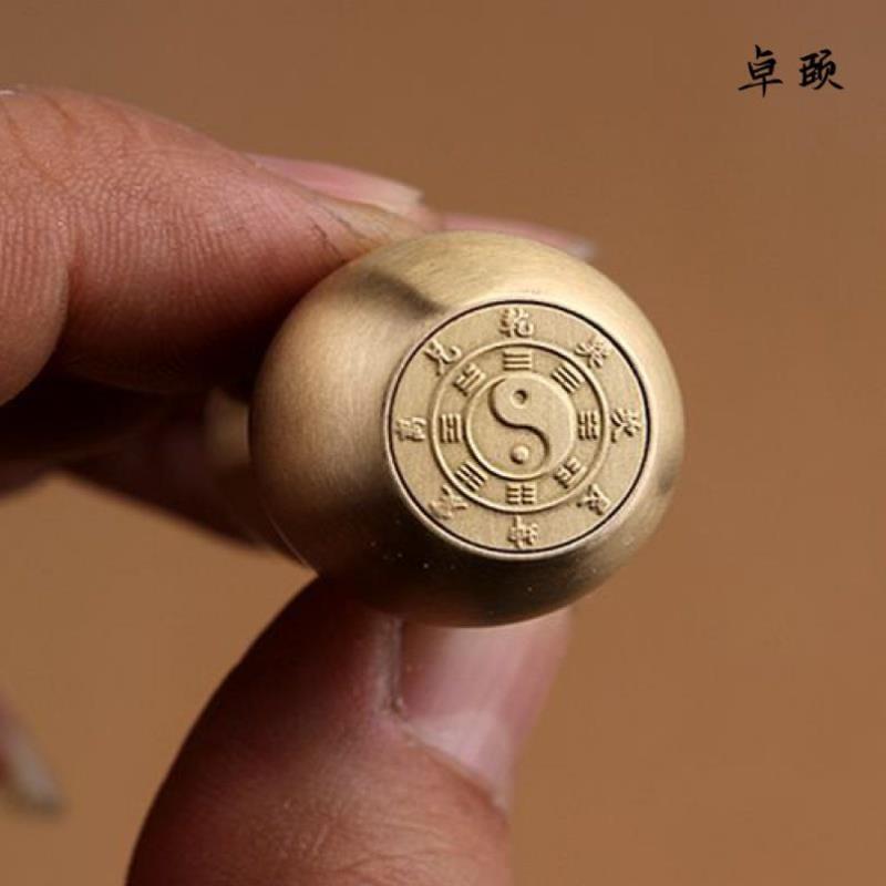 纯铜葫芦汽车钥匙链挂件个创意复古黄铜钥匙扣葫芦挂件汽车钥匙链