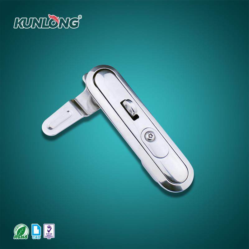 SK1-082电控柜锁 黑色机箱机柜锁 服务器网络机柜连杆锁厂家