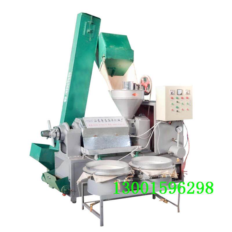 螺旋式大豆榨油机价格新式菜籽轧油机价格大豆棉籽花生出油机视频