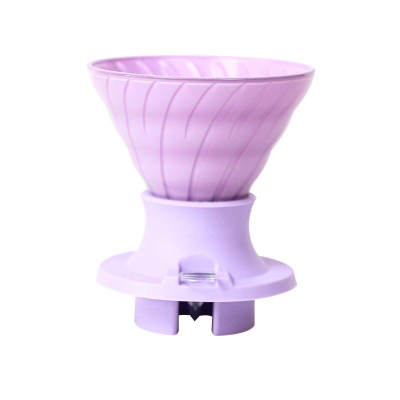 HARIO彩色玻璃聪明杯V60咖啡滤杯滴漏式萃取杯咖啡器具手冲过滤杯