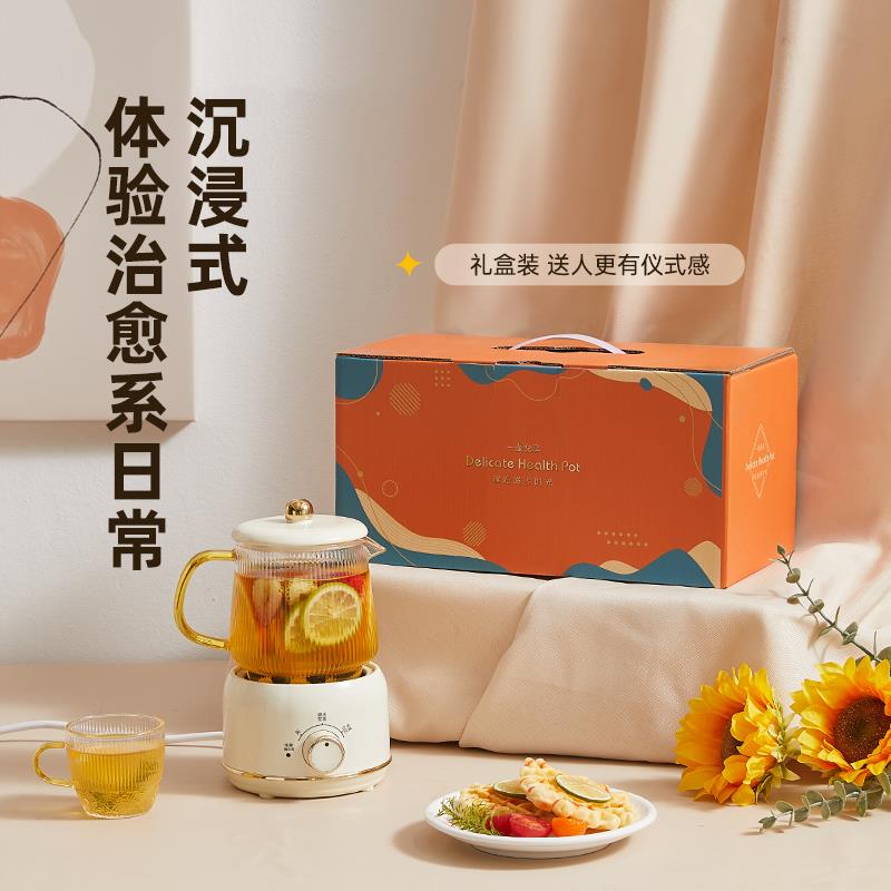 养生壶多功能家用花茶壶办公室小型迷你一人养生杯煮茶器养生炖杯