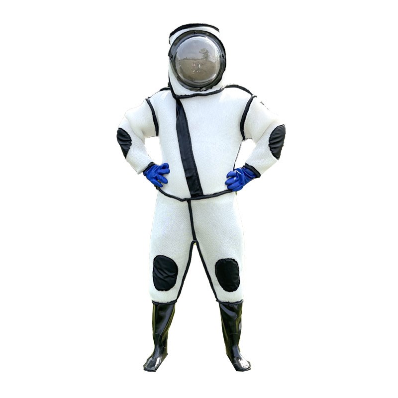 抓虎头蜂全身连体加厚防护服马蜂服防胡蜂衣2024升级凹凸面罩透气
