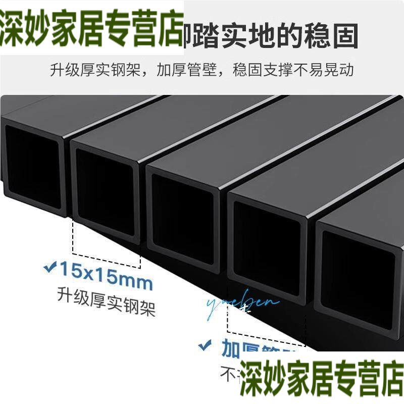 货架实木色书架厨房i多功能置物架落地多层收纳整理架杂物置物架