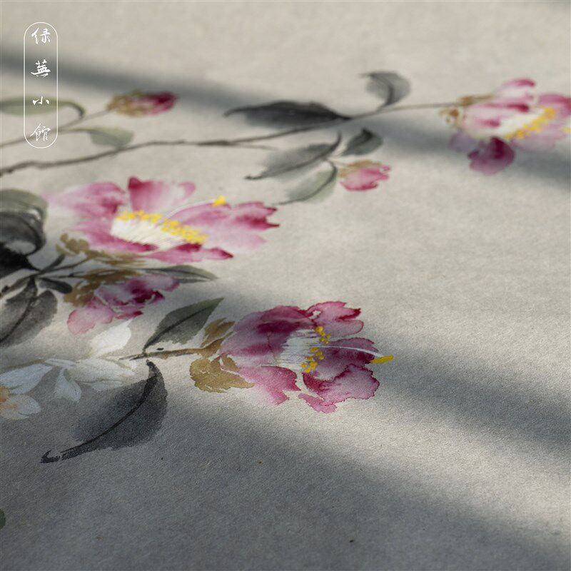 【常用纸品合集】绿芜小馆手工宣纸皮纸半生熟生熟宣国画花鸟山水