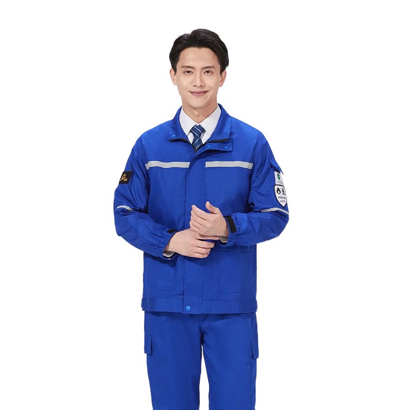 春秋阻燃防静电连体服中石化化工厂分体工作服船员机修薄款劳保衣