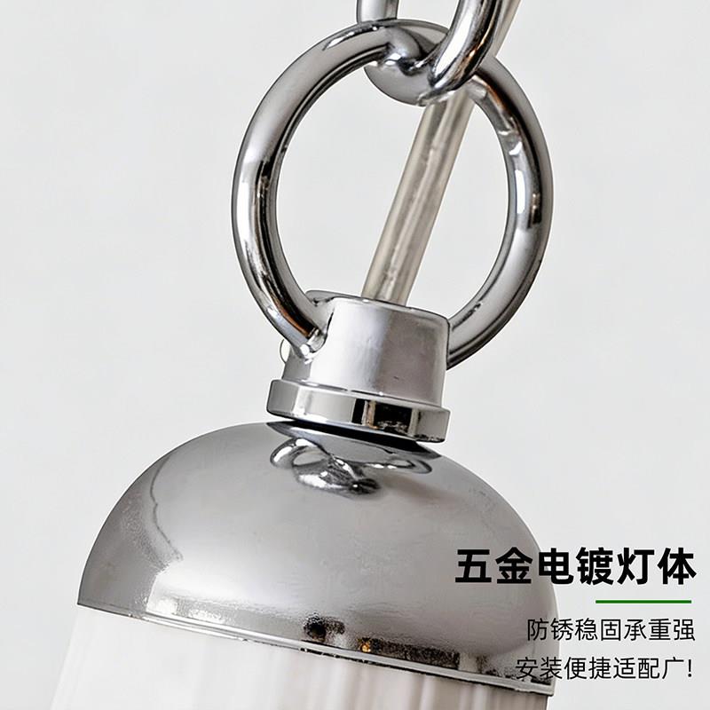 包安装中古包豪斯过道吸顶灯陶瓷花朵玄关灯全光谱护眼阳台小吊灯