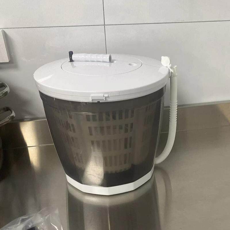 学生宿舍手摇式衣服甩干桶滤水机自驾游无电小桶手动懒人不用电