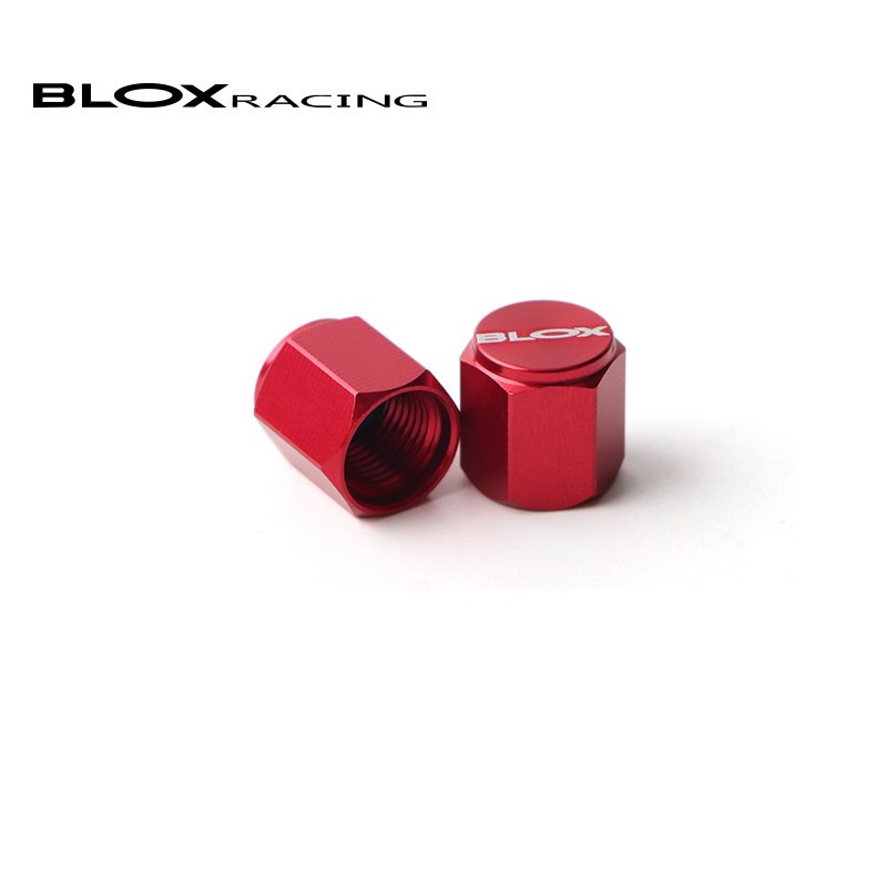 BLOX RACING改装汽车轻量化7075铝合金轮毂装饰锻造气门嘴帽通用