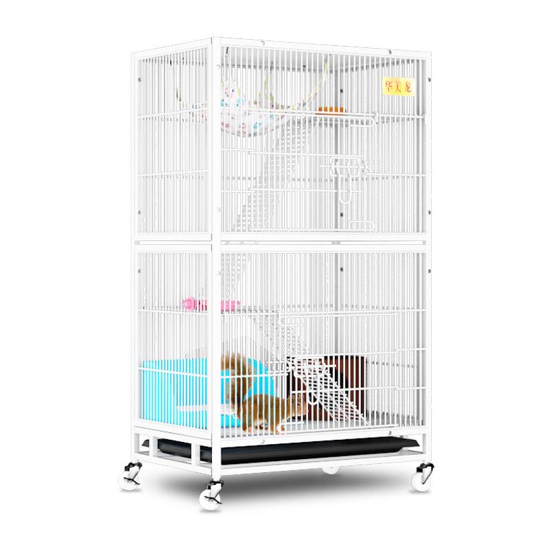 雪貂笼子用品专用松鼠三层松鼠别墅龙猫柜笼猫笼子大号宠物鸟笼子