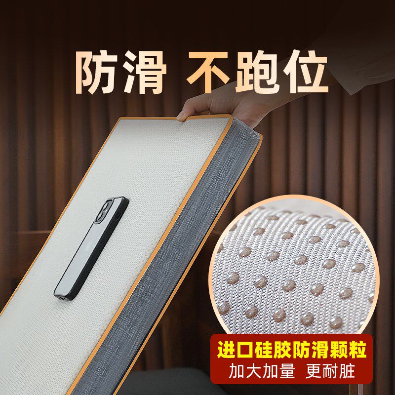 新中式红木沙发垫坐垫实木沙发垫子四季通用防滑椰棕坐垫套罩定制