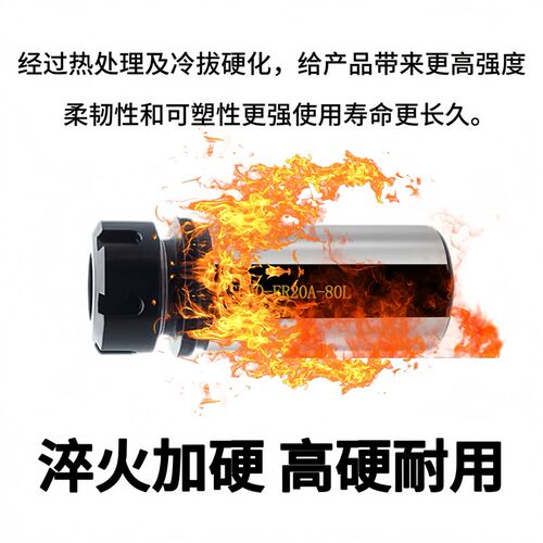 ER夹头延长杆直柄刀柄筒夹数车床刀塔机专用变径套钻夹头刀杆夹套
