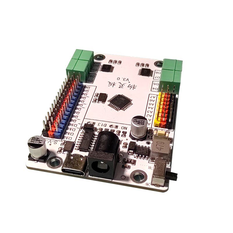 格物 物灵板主控板开发板arduino编程图形化带电机驱动排针现货
