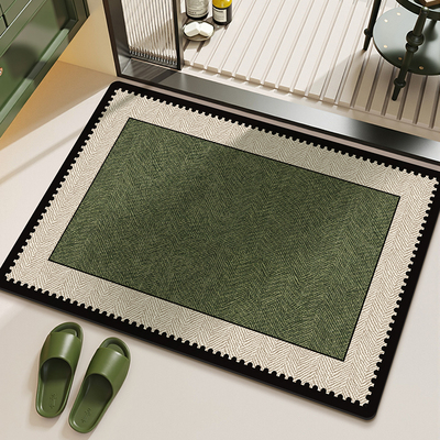 法式硅藻泥地垫卫生所浴室门口垫