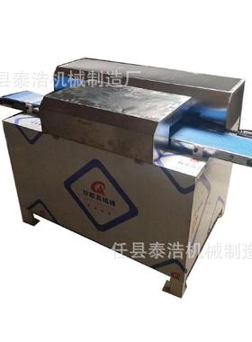 新款水平斜切鱼肉片机全自动定速快速切鱼片机草鱼黑色切片机