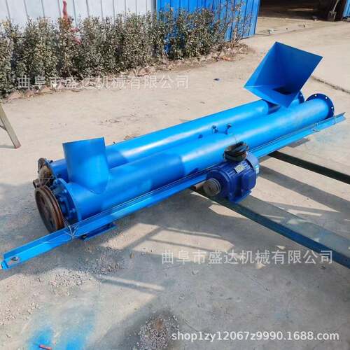 移动升降多用途螺旋提升机自吸式地坑蛟龙提料机河沙运输抽粮机