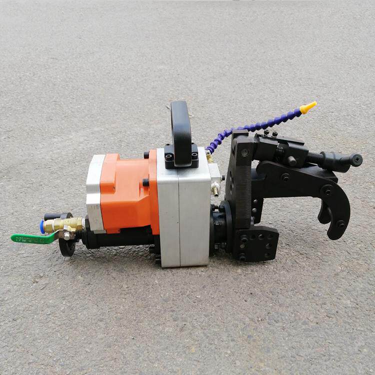 煤矿用空心水冷钻ZGQ气动轨道钻机纽威达无火花钢轨钻孔机