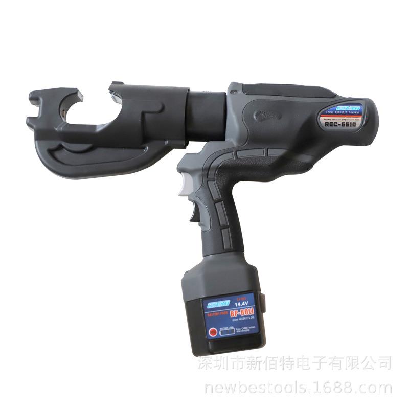 充电压接钳REC-6510液压钳400平方铜端子42mm的C型大开口电力施工