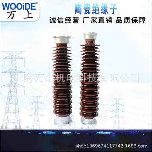 万上110kV支柱绝缘子ZSW-126/8变电站固定电缆支撑瓷瓶FZSW-220/6