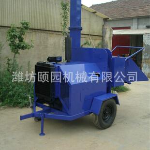 移动式小型碎木机多功能全自动柴油双口料碎枝机林业机械厂家供应