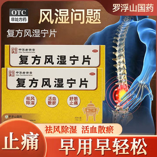 罗浮山国药复方风湿宁片0.21g*30片fs正品大药房旗舰店抖音同款