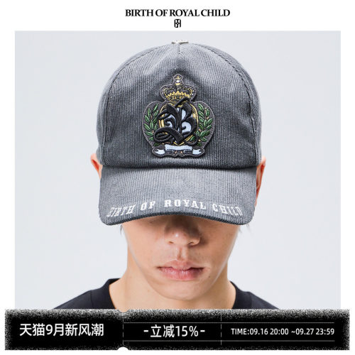 BIRTH OF ROYAL CHILD.BORC 【蔡徐坤同款】橡树棒球帽复古肌理