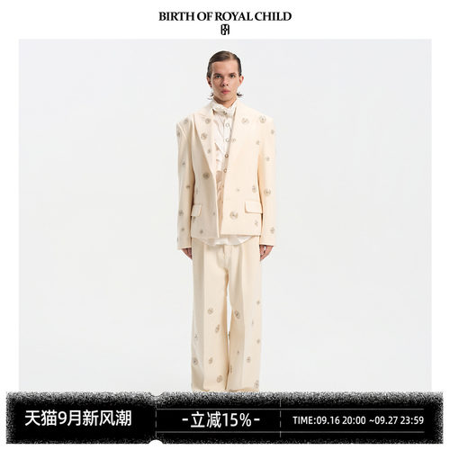 BIRTH OF ROYAL CHILD.BORC 【阿信同款】好莱坞唱片西服套装