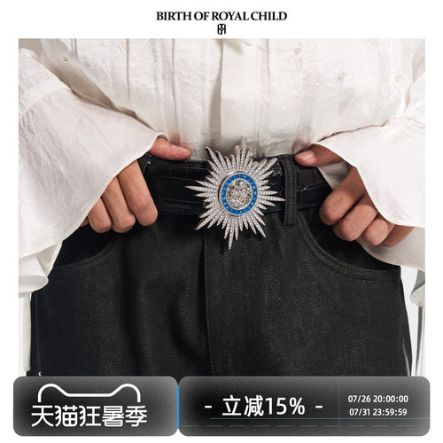 BIRTH OF ROYAL CHILD.BORC 【袁一琦同款】圣光勋章皮带羊皮腰带