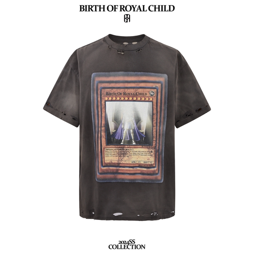 BIRTH OF ROYAL CHILD.BORC 【李斯丹妮同款】游戏王印花TEE短袖
