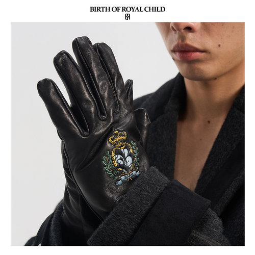 BIRTH OF ROYAL CHILD.BORC 【蔡徐坤同款】橡树羊皮手套雾面缎光
