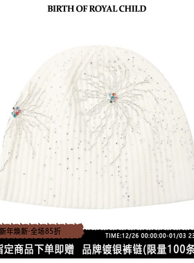 BIRTH OF ROYAL CHILD.BORC 【MINNIE同款】彩色宝石烟花冷帽男