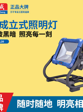 东成DCWL20工作灯超亮强光20V锂电充电式照明灯工具灯户外应急灯