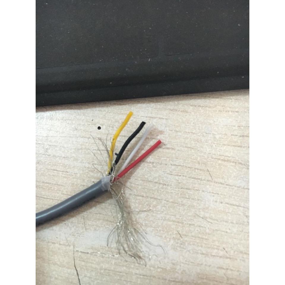 UL2547AWM 26AWG 4C 4芯屏蔽线 4芯1地信号线 电源线 300米/卷