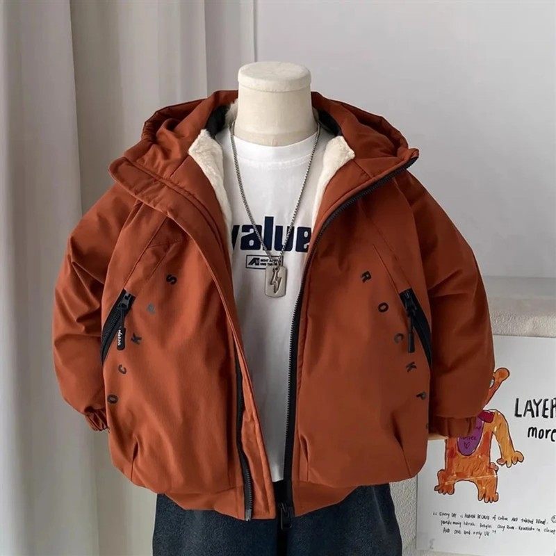 星童优选童装儿童装男童加绒派克服外套冬季棉衣时髦保暖风衣潮,童装/婴儿装/亲子装,儿童冲锋衣,淘宝优惠券,粉丝福利购,淘宝优惠卷