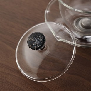 玻璃自动冲泡茶器功夫茶具耐高温泡茶壶盖碗公道杯滤网懒人专用