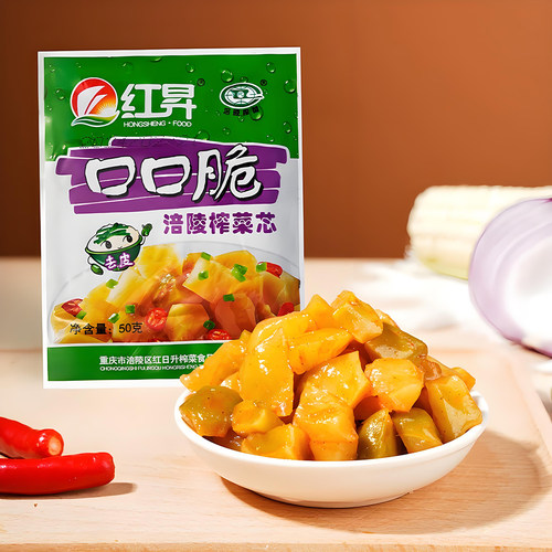 口口脆涪陵榨菜50g即食下饭