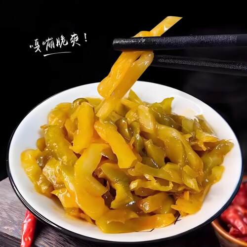 2包涪鲜重庆涪陵榨菜去梗即食40g