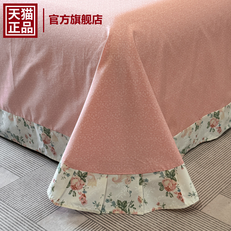 A类60支全棉床单单件双人纯棉单子270x250圆角180x245cm1.2单人床