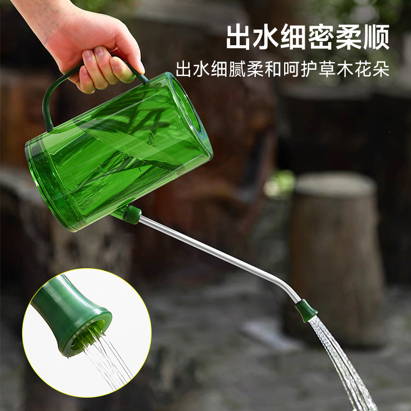 长嘴浇花水壶家用大容量淋花喷壶浇菜壶大号园艺多肉尖嘴洒水壶T
