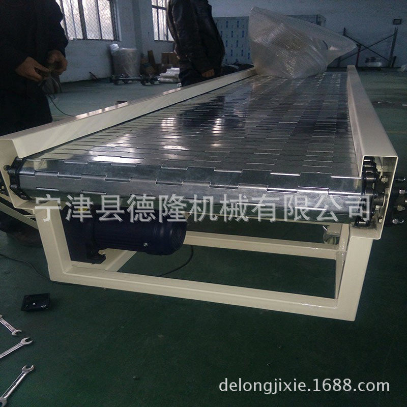 水平不锈钢链板输送机食品果蔬传输流水线自动化输送设备,电子元器件市场,电线扎带/束线带,淘宝优惠券,粉丝福利购,淘宝优惠卷