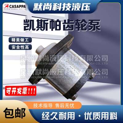 高压油泵凯斯帕CASAPPA齿轮泵PLP20.4/20.6.3/20.8S0-82E2液压泵