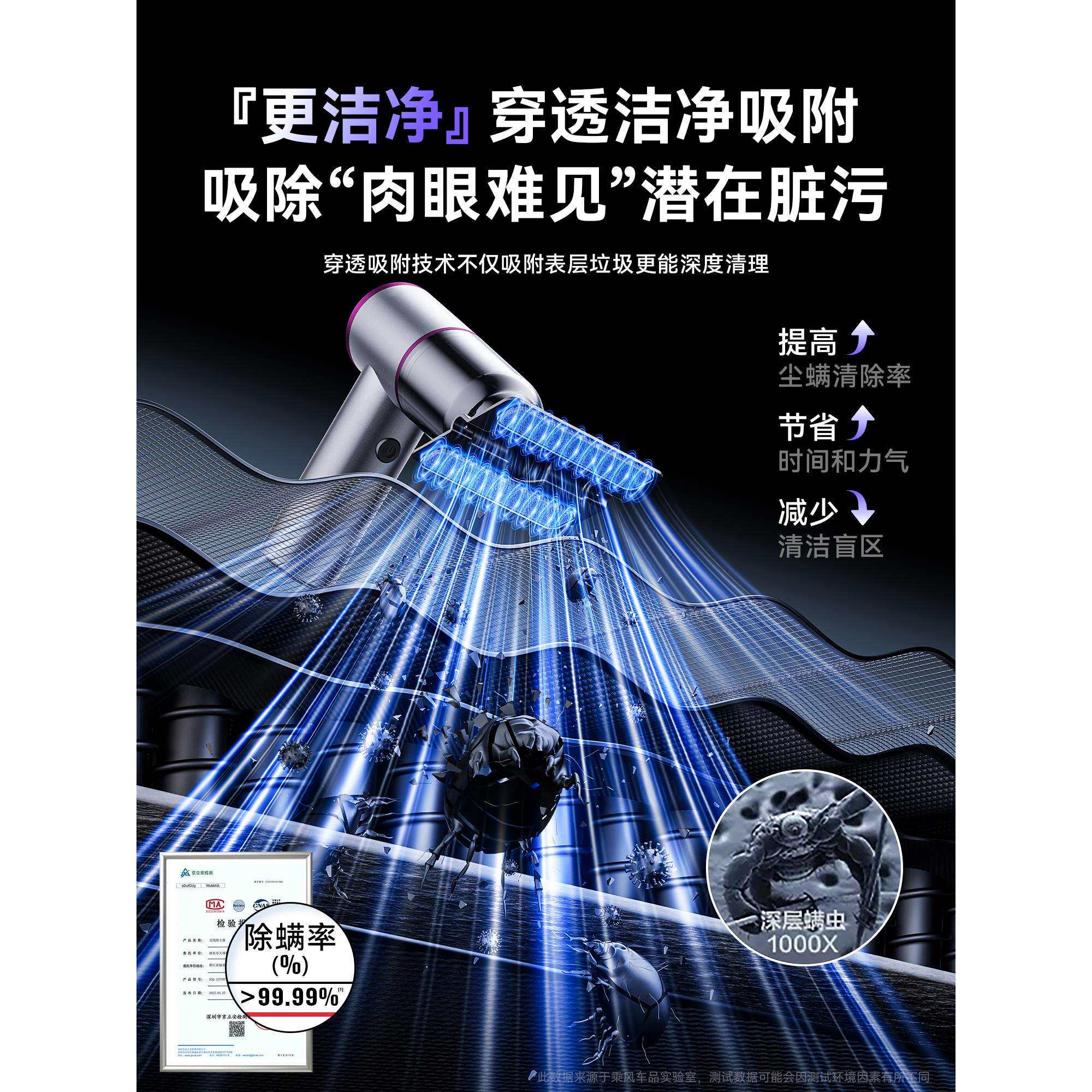 适用窗户缝隙吸尘器汽车载家用开荒保洁手持小型大吸力无线窗缝台