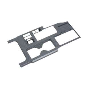 24款霸道/普拉多改装整体排挡饰框改装整体排挡ABS碳纤纹汽车用品