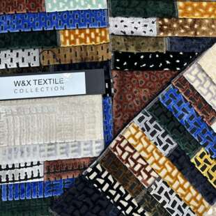 割绒面料吊卡几何图案割绒面料色卡割绒几何图案布料