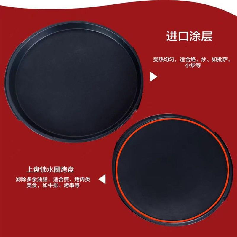 家用电饼铛烙饼锅双面加热新款大功率多功能自动断电煎饼机大饼锅