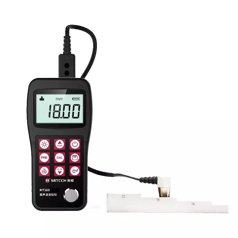 美泰超声波测厚仪MT600/150/160/180/200钢板管壁件塑料厚度测量